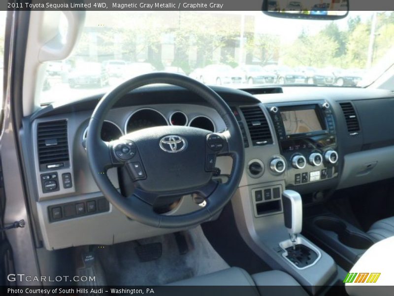 Magnetic Gray Metallic / Graphite Gray 2011 Toyota Sequoia Limited 4WD