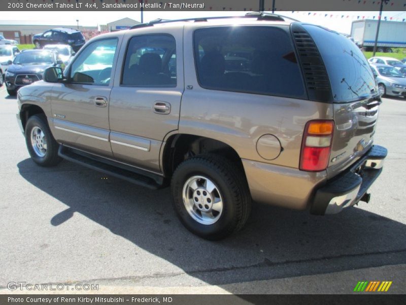 Sandalwood Metallic / Tan/Neutral 2003 Chevrolet Tahoe LT 4x4