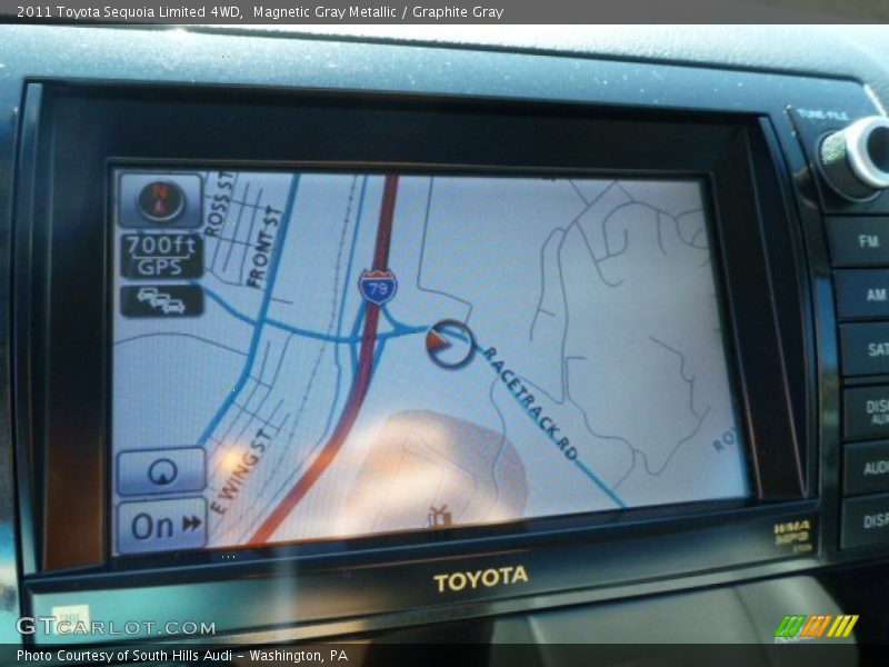 Magnetic Gray Metallic / Graphite Gray 2011 Toyota Sequoia Limited 4WD