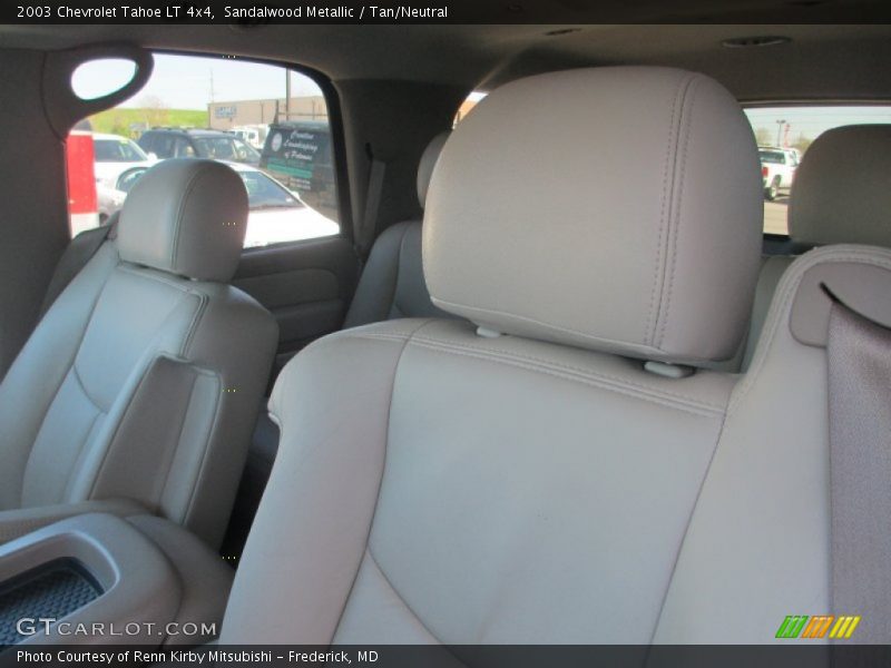 Sandalwood Metallic / Tan/Neutral 2003 Chevrolet Tahoe LT 4x4