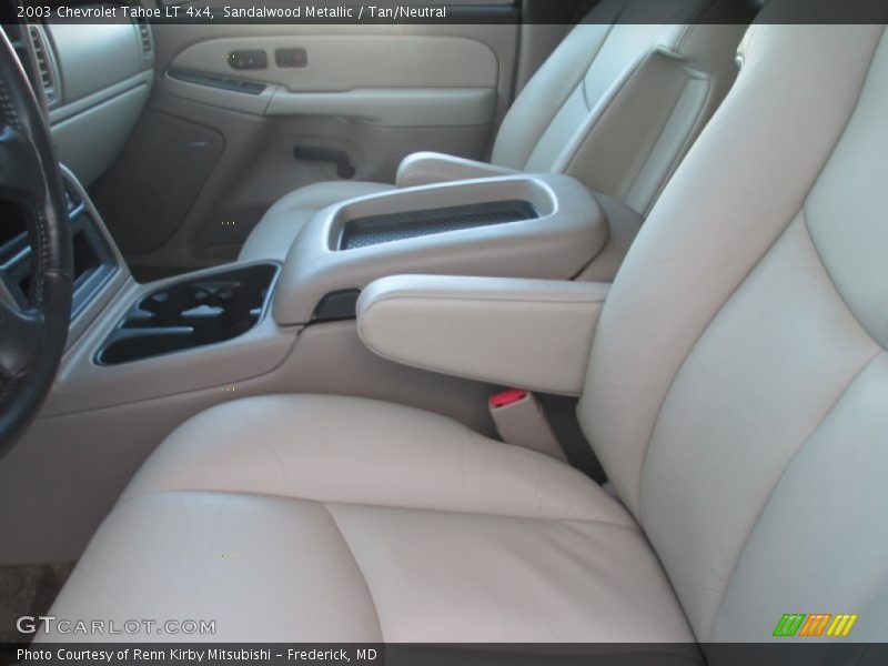 Sandalwood Metallic / Tan/Neutral 2003 Chevrolet Tahoe LT 4x4