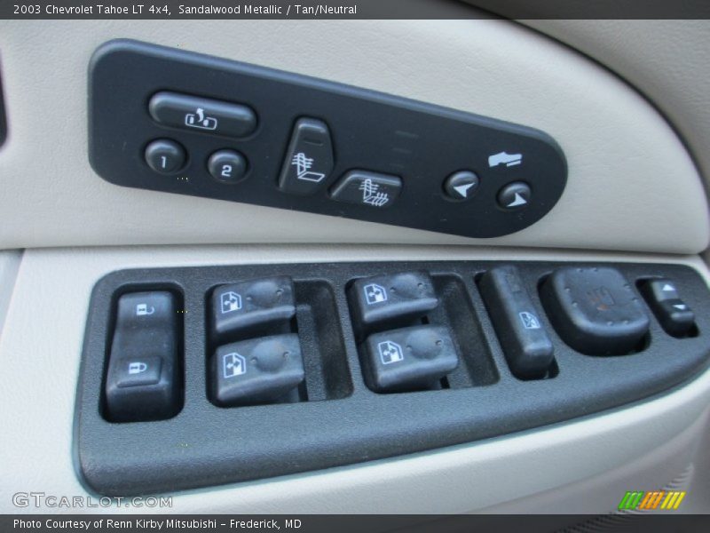Sandalwood Metallic / Tan/Neutral 2003 Chevrolet Tahoe LT 4x4