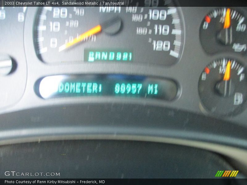 Sandalwood Metallic / Tan/Neutral 2003 Chevrolet Tahoe LT 4x4