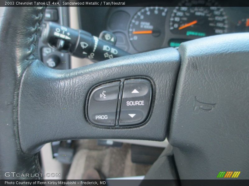 Sandalwood Metallic / Tan/Neutral 2003 Chevrolet Tahoe LT 4x4