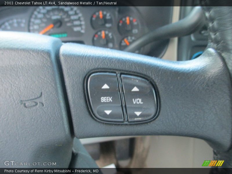 Sandalwood Metallic / Tan/Neutral 2003 Chevrolet Tahoe LT 4x4