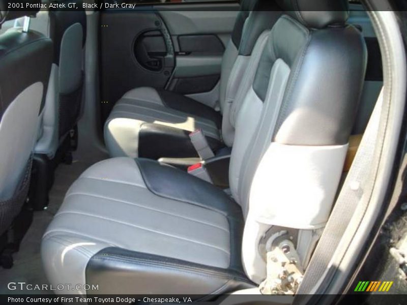 Black / Dark Gray 2001 Pontiac Aztek GT