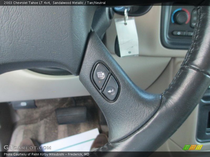 Sandalwood Metallic / Tan/Neutral 2003 Chevrolet Tahoe LT 4x4