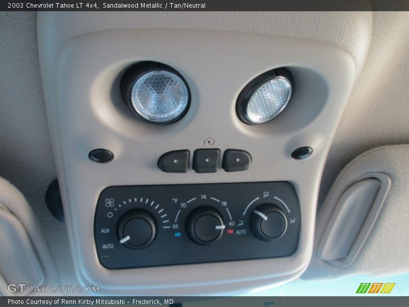 Sandalwood Metallic / Tan/Neutral 2003 Chevrolet Tahoe LT 4x4