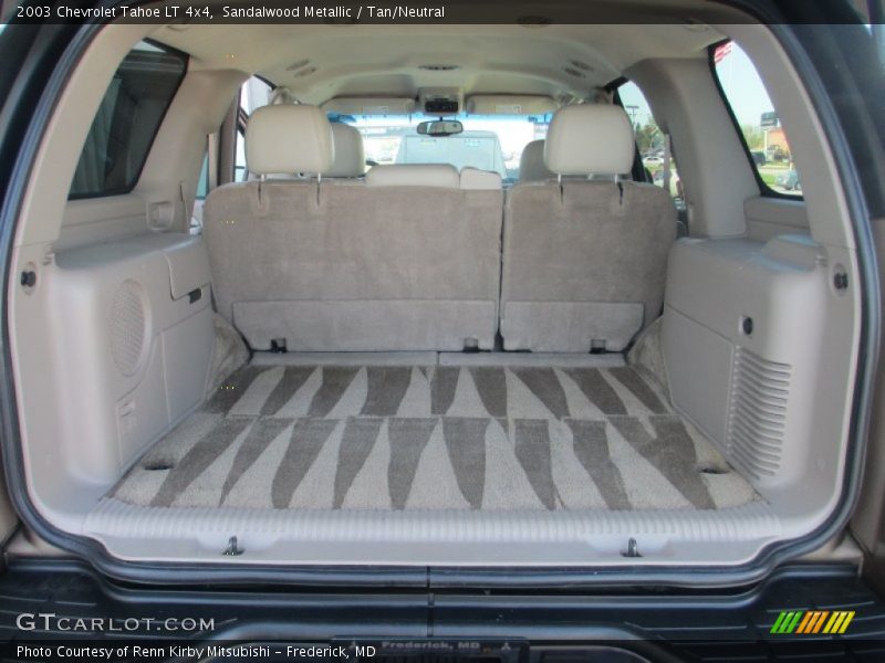 Sandalwood Metallic / Tan/Neutral 2003 Chevrolet Tahoe LT 4x4