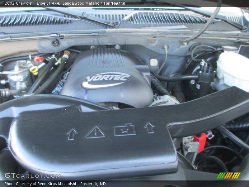 Sandalwood Metallic / Tan/Neutral 2003 Chevrolet Tahoe LT 4x4
