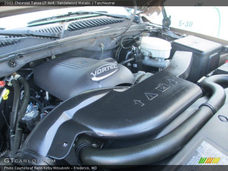 Sandalwood Metallic / Tan/Neutral 2003 Chevrolet Tahoe LT 4x4