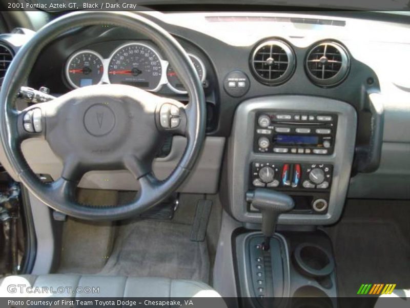 Black / Dark Gray 2001 Pontiac Aztek GT