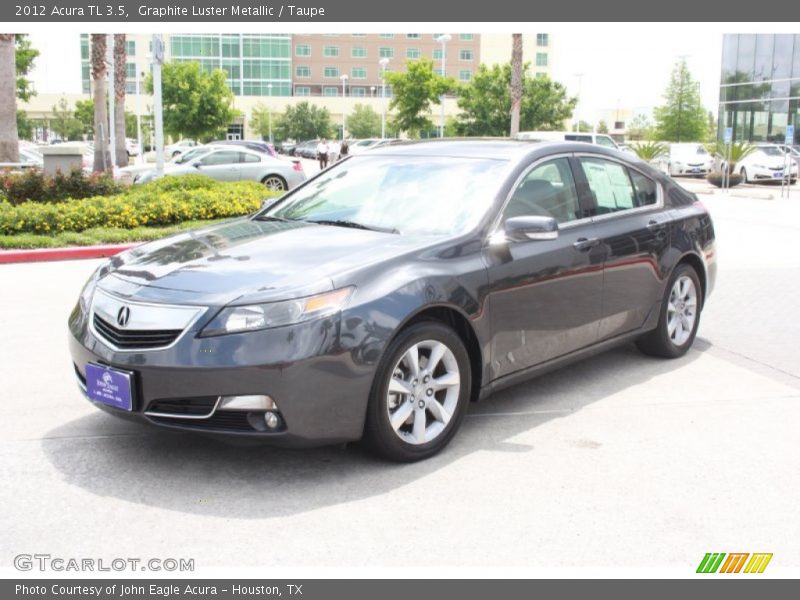 Graphite Luster Metallic / Taupe 2012 Acura TL 3.5