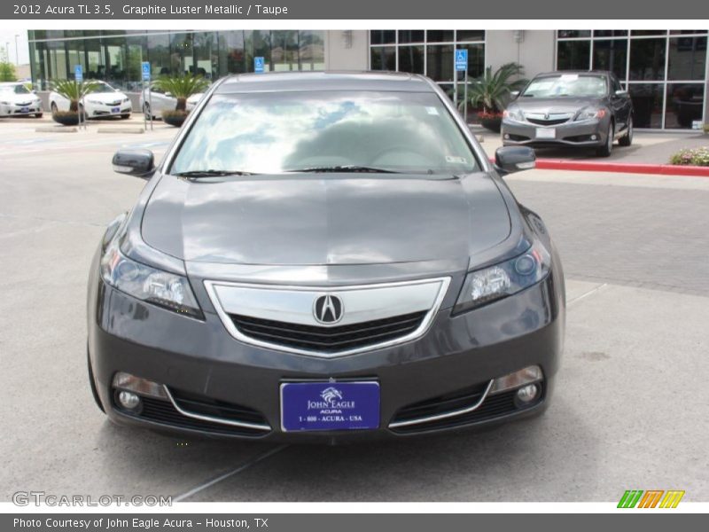Graphite Luster Metallic / Taupe 2012 Acura TL 3.5