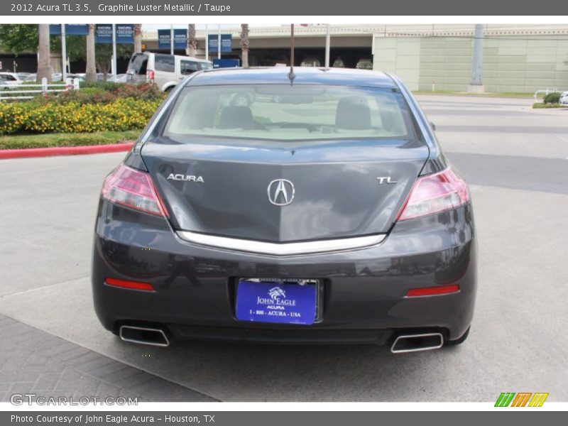 Graphite Luster Metallic / Taupe 2012 Acura TL 3.5