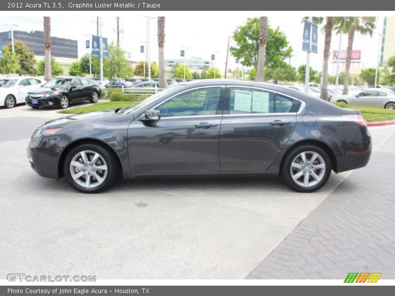 Graphite Luster Metallic / Taupe 2012 Acura TL 3.5