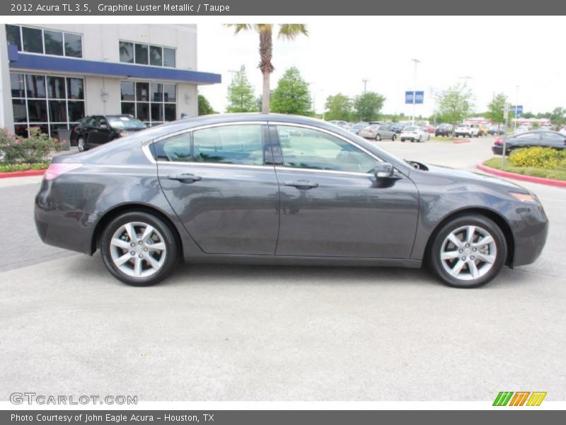 Graphite Luster Metallic / Taupe 2012 Acura TL 3.5