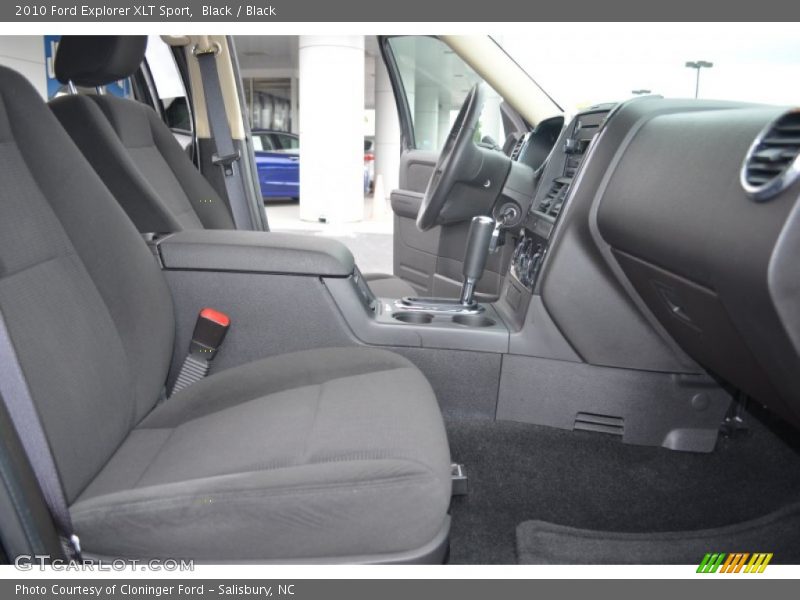 Black / Black 2010 Ford Explorer XLT Sport