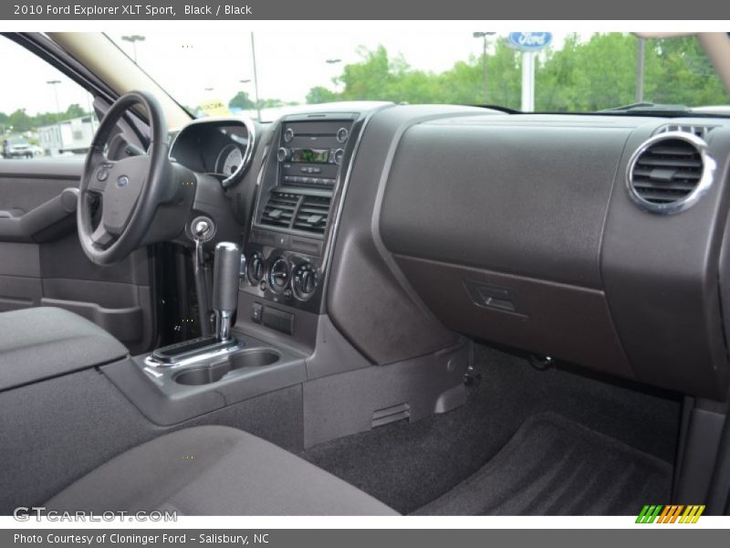 Black / Black 2010 Ford Explorer XLT Sport