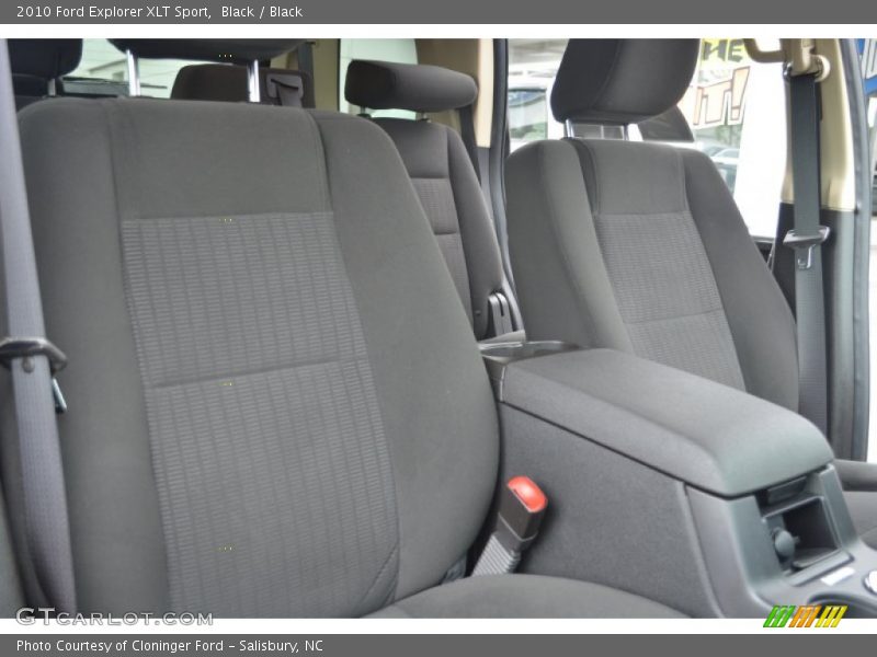 Black / Black 2010 Ford Explorer XLT Sport