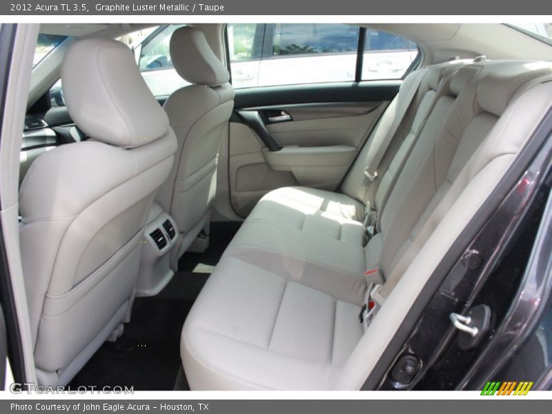 Graphite Luster Metallic / Taupe 2012 Acura TL 3.5