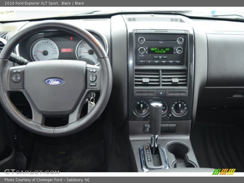 Dashboard of 2010 Explorer XLT Sport