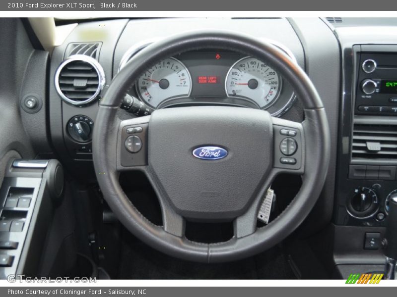  2010 Explorer XLT Sport Steering Wheel