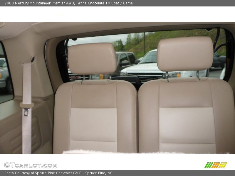 White Chocolate Tri Coat / Camel 2008 Mercury Mountaineer Premier AWD