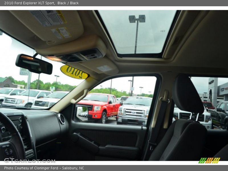 Black / Black 2010 Ford Explorer XLT Sport
