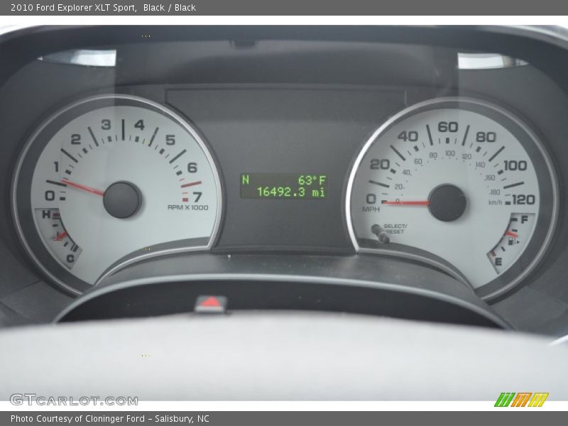 Black / Black 2010 Ford Explorer XLT Sport