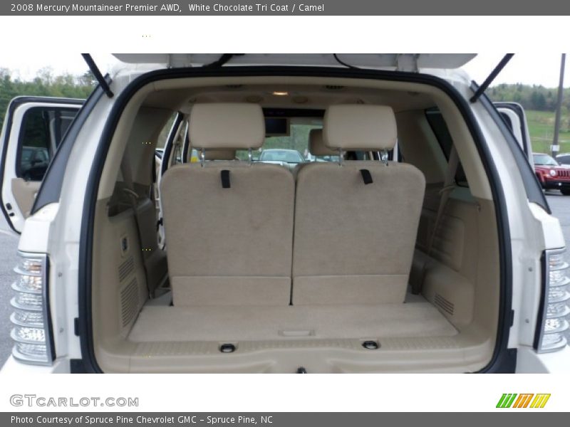 White Chocolate Tri Coat / Camel 2008 Mercury Mountaineer Premier AWD