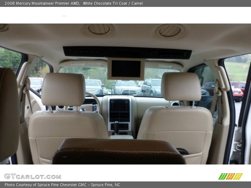 White Chocolate Tri Coat / Camel 2008 Mercury Mountaineer Premier AWD
