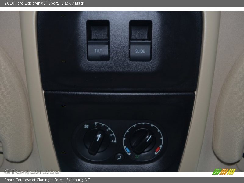 Black / Black 2010 Ford Explorer XLT Sport