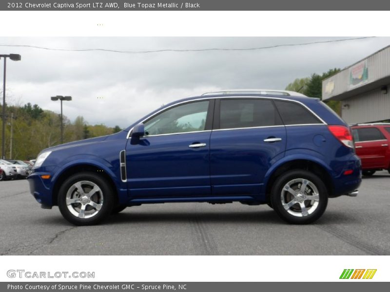  2012 Captiva Sport LTZ AWD Blue Topaz Metallic