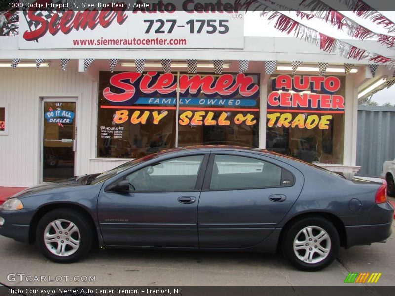 Steel Blue Pearl / Agate 2000 Dodge Intrepid ES