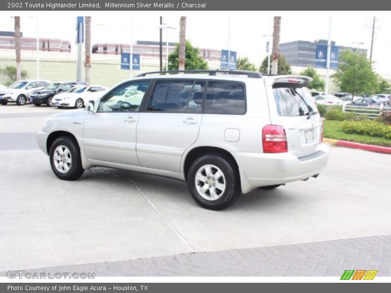 Millennium Silver Metallic / Charcoal 2002 Toyota Highlander Limited
