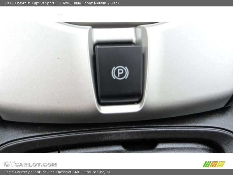 Blue Topaz Metallic / Black 2012 Chevrolet Captiva Sport LTZ AWD