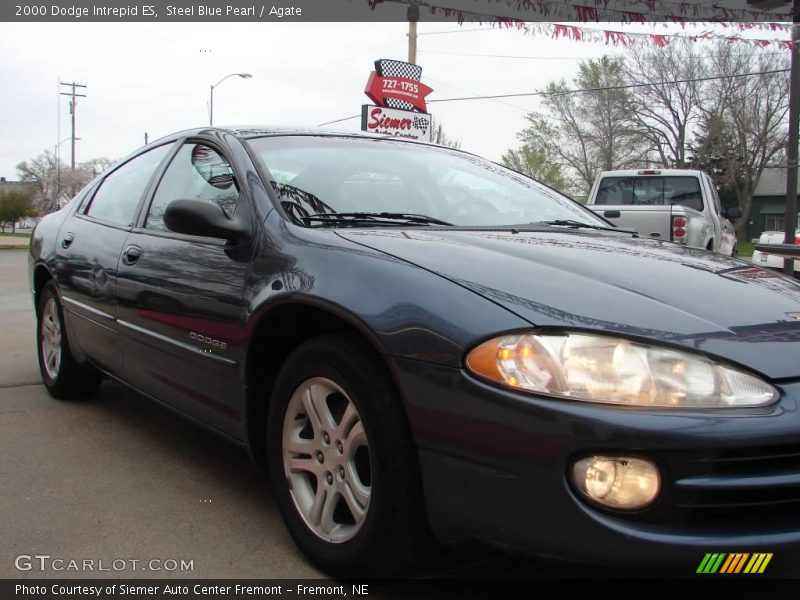 Steel Blue Pearl / Agate 2000 Dodge Intrepid ES