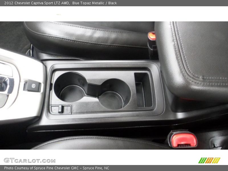 Blue Topaz Metallic / Black 2012 Chevrolet Captiva Sport LTZ AWD