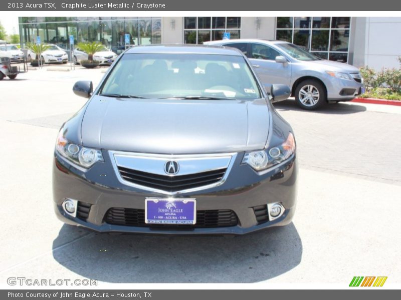 Graphite Luster Metallic / Graystone 2013 Acura TSX