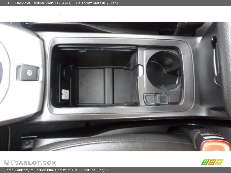 Blue Topaz Metallic / Black 2012 Chevrolet Captiva Sport LTZ AWD