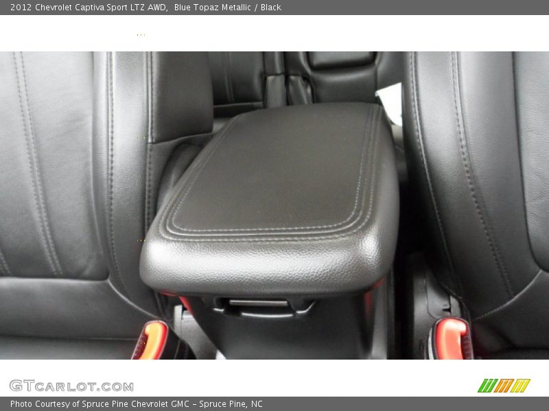 Blue Topaz Metallic / Black 2012 Chevrolet Captiva Sport LTZ AWD