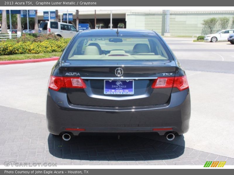 Graphite Luster Metallic / Graystone 2013 Acura TSX