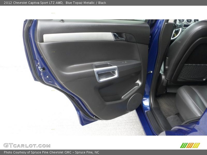 Blue Topaz Metallic / Black 2012 Chevrolet Captiva Sport LTZ AWD