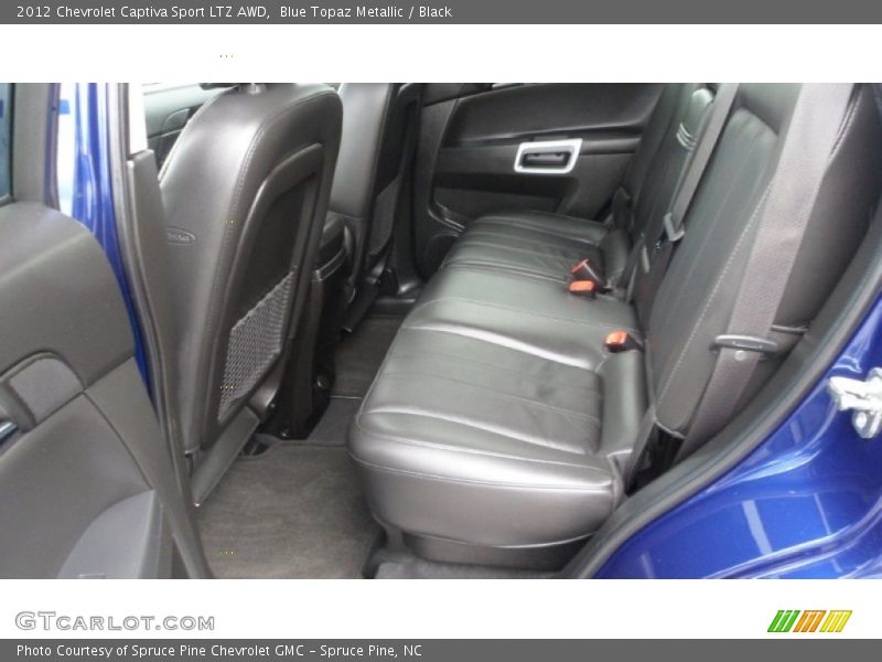 Blue Topaz Metallic / Black 2012 Chevrolet Captiva Sport LTZ AWD