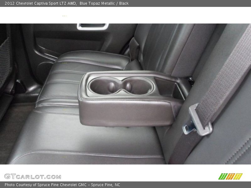 Blue Topaz Metallic / Black 2012 Chevrolet Captiva Sport LTZ AWD