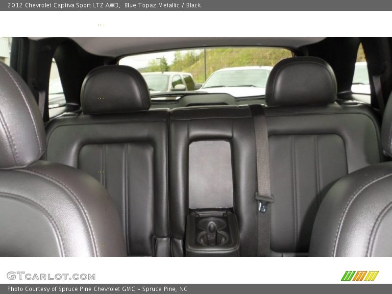 Blue Topaz Metallic / Black 2012 Chevrolet Captiva Sport LTZ AWD