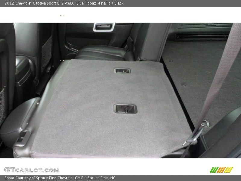 Blue Topaz Metallic / Black 2012 Chevrolet Captiva Sport LTZ AWD