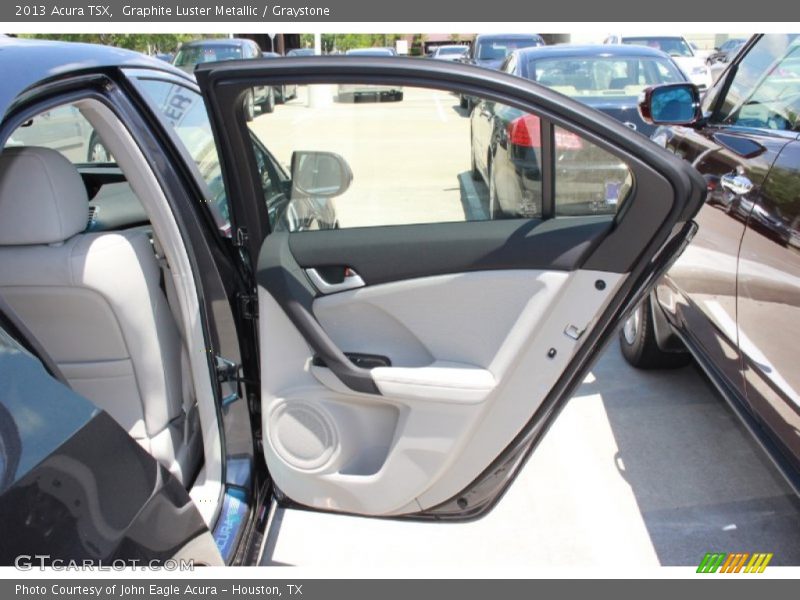 Graphite Luster Metallic / Graystone 2013 Acura TSX