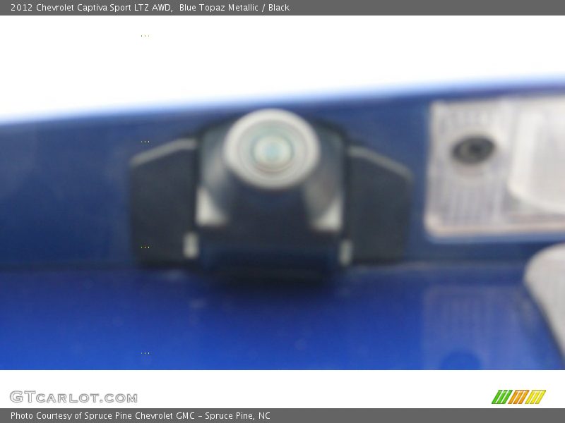 Blue Topaz Metallic / Black 2012 Chevrolet Captiva Sport LTZ AWD